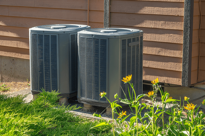 Purchasing the Right Air Conditioner - AC unit outside.